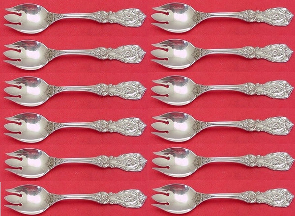 Francis I by Reed & Barton Old Sterling Silver Ice Cream Fork Custom Set of 12