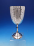 Sheffield English Estate Silverplated Goblet Chalice Large WM Hutton 9320 #7745