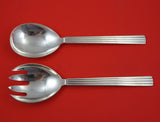 Bernadotte by Georg Jensen Sterling Silver Salad Serving Set 2pc FH AS 10 1/2"