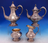 King Francis by Reed and Barton Silverplate Tea Set 4pc (#8791) Lovely!