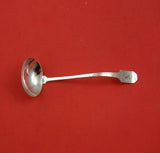 Norman Hammered by Shreve Sterling Silver Mayonnaise Ladle w/ Engraved Mono "N"
