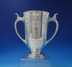 Lap Over Edge Acid Etched by Tiffany and Co Sterling Silver Trophy 24.6ozt #6087