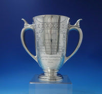 Lap Over Edge Acid Etched by Tiffany and Co Sterling Silver Trophy 24.6ozt #6087