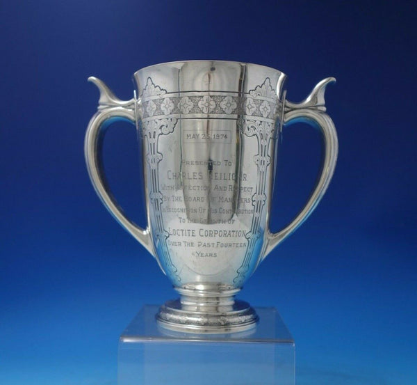 Lap Over Edge Acid Etched by Tiffany and Co Sterling Silver Trophy 24.6ozt #6087