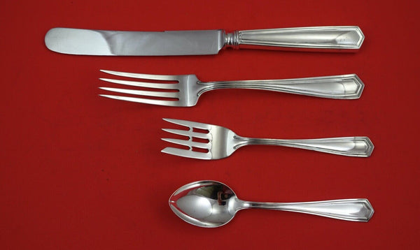 Brandon by International Sterling Silver Dinner 4-piece Place Setting