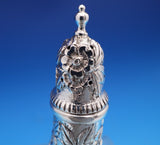 Repousse by Kirk Sterling Silver Salt Shaker 5" x 2" 3.5 ozt." (#7956) Heirloom