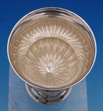 Kirk Sterling Silver Goblet w/ Crest #2728 6" x 3 1/2" Very Heavy 8.2 ozt. #8477