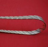 Sanborns Mexican Sterling Silver Ice Tong Handwrought Horseshoe Shape 7 3/4"