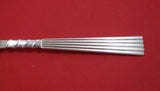 Plisse aka Pleated by E. Dragsted Sterling Silver Salad Fork 4-Tine 6 3/4"