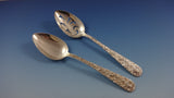 Repousse by Kirk Sterling Silver Flatware Set For 8 Service 66 Pieces