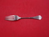 Medallion by Albert Coles Sterling Junior Fork brite-cut twisted handle 6 1/2"