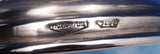 Italian Sterling Silver Goblet with Beaded & Swirl design 9 3/8" Heavy (#8371)