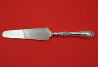 Rose by Wallace Sterling Silver Cake Server HH with Silverplate Blade 10 1/4"