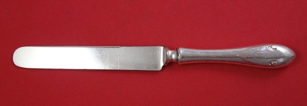 Fourteenth Century by Shreve Sterling Silver Dinner Knife Blunt Mono "D" #2