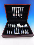 Queen Anne Williamsburg by Stieff Sterling Silver Flatware Set Service 33 pcs