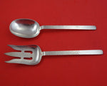 Commonwealth by Porter Blanchard Sterling Silver Salad Serving Set 2pc Original