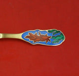 Christmas Spoon by A. Michelsen Danish Sterling Silver Teaspoon 1994 Vermeil