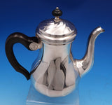 Albi by Christofle French Silverplate with Ebony Tea Pot Never Used (#8257)