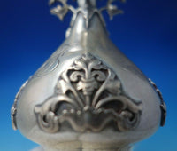 Shiebler Sterling Silver Liquor Bottle with Cut Crystal #4852 c.1900 (#5719)