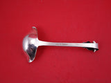 Danish Sterling by Various Makers Sterling Gravy Ladle curved leaf handle 6 3/4"