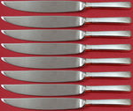 Craftsman by Towle Sterling Silver Steak Knife Set 8pc Not Serrated Custom