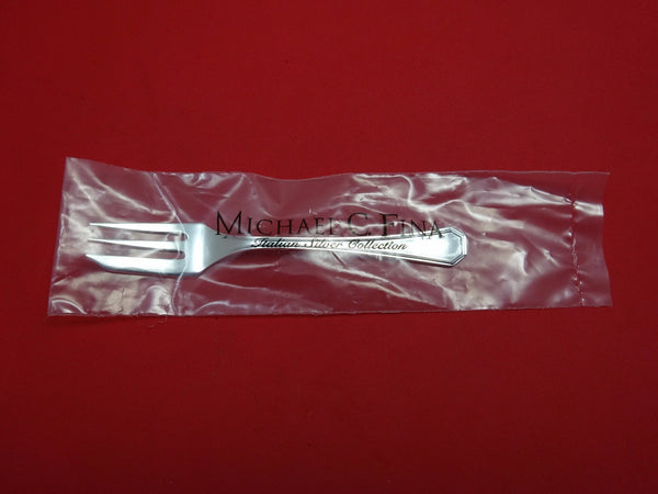 Ottagonale by Calegaro Italy Sterling Silver Pastry Fork 3-Tine 5 1/2" New