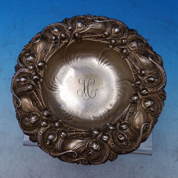 Lily of the Valley by Whiting Sterling Silver Candy Dish #6194 2.04 ozt. (#7376)