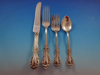 Wild Rose by International Sterling Silver Flatware Service 8 Set 45 Pieces