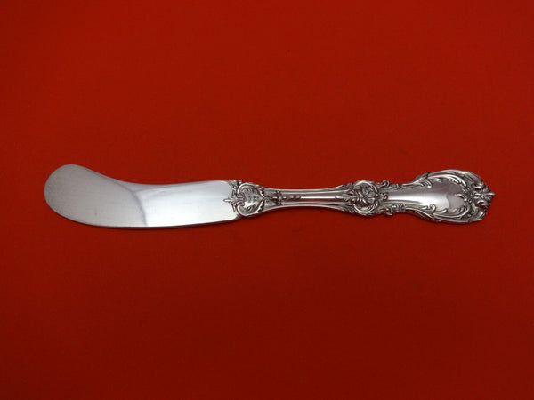 Burgundy by Reed and Barton Sterling Silver Butter Spreader Flat Handle 5 7/8"