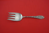 Easter Lily by Frank Whiting Sterling Silver Salad Serving Fork 9 1/4" Heirloom