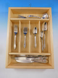 Lady Claire by Stieff Sterling Silver Flatware Set for 6 Service 28 pieces