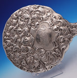 Heraldic by Whiting Sterling Silver Hand Mirror 10" x 5 1/2" (Broken) (#1244)