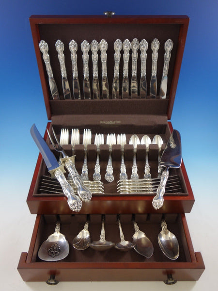 La Reine by Wallace Sterling Silver Flatware Set for 12 Service 68 Pieces