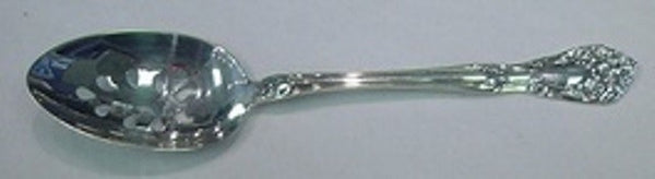 Chateau Rose by Alvin Sterling Silver Serving Spoon Pierced 9-Hole Custom 8 1/2"