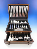 Bayonne by Alexandre Vaguer French 950 Silver Flatware Set Service Paris 122 pcs