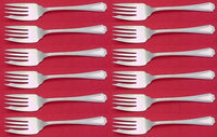 Fairfax by Durgin-Gorham Sterling Silver Salad Fork Set 12 pieces 6 1/4"