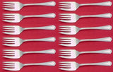 Fairfax by Durgin-Gorham Sterling Silver Salad Fork Set 12 pieces 6 1/4"