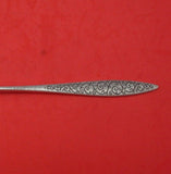Spanish Lace by Wallace Sterling Silver Nut Spoon Pierced 6 1/4" Serving