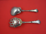 Baronial Old by Gorham Sterling Silver Salad Serving Set GW AS  9 1/4"