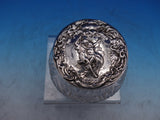 Lovers Swing by Foster & Bailey Sterling Silver Dresser Jar Crystal Bowl (#6688)
