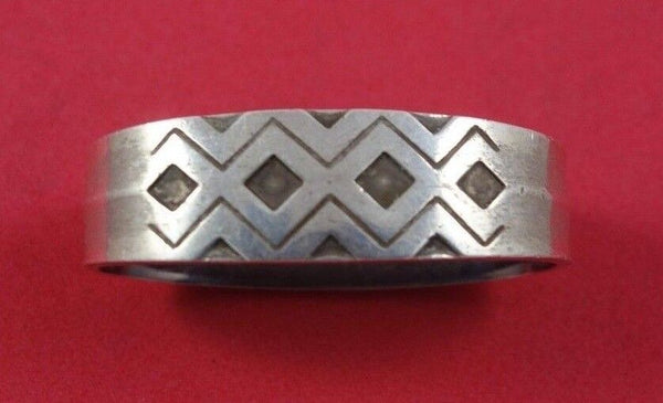 Mayan by Georg Jensen Sterling Silver Napkin Ring Oval 1 7/8" x 1/2"