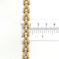 14k Yellow Gold Fancy Bracelet (#J5533)