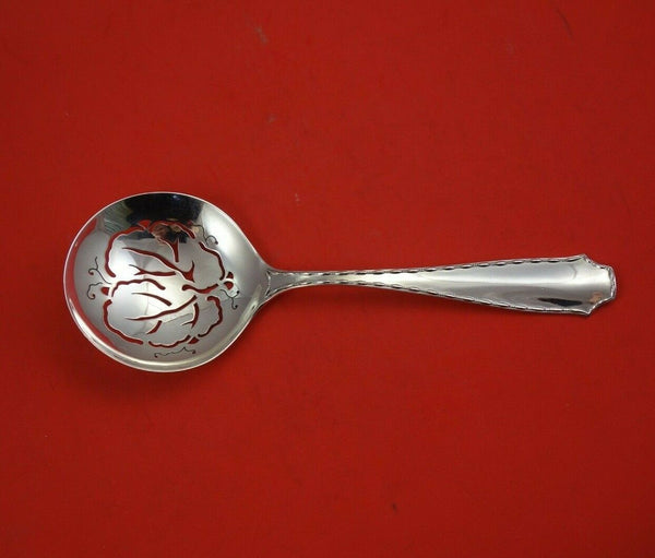 Marquise by Tiffany and Co Sterling Silver Pea Spoon / Ice Spoon Pierced 9"