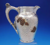 Applied Metals by Gorham Sterling Copper Water Pitcher Hammered Aesthetic #3665