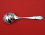 Beaded by Georg Jensen Sterling Silver Ice Spoon Pierced 9 1/8" Heirloom