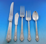 Mary II by Lunt Sterling Silver Flatware Set for 12 Service 66 pieces