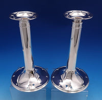 Saint Dunstan by Tiffany and Co Sterling Silver Candlestick Pair 31 ozt. (#8254)