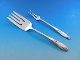 Rosecrest by Alvin Sterling Silver Flatware Set for 12 Service 66 pieces