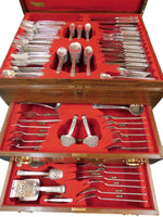 San Lorenzo by Tiffany & Co Sterling Silver Flatware Set 340 pcs in Fitted Chest