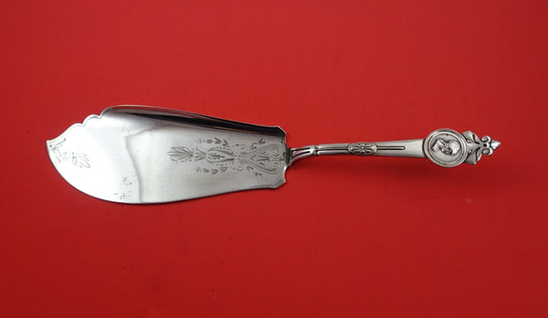 Medallion By Gorham Sterling Silver Fish Server FH AS Bright-cut Blade 11 1/4"